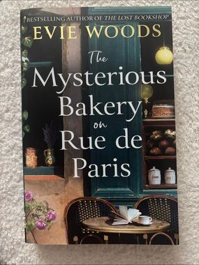 Evie Woods The Mysterious Bakery on Rue de Paris Book